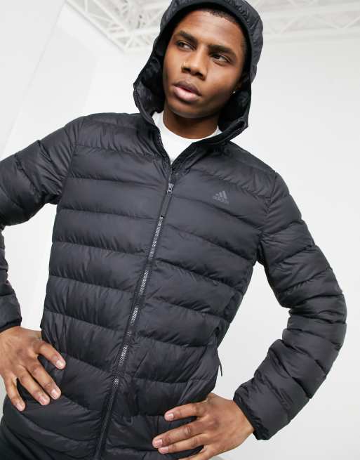 Mens adidas cheap quilted jacket