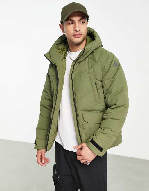 Adidas outdoor down clearance jacket