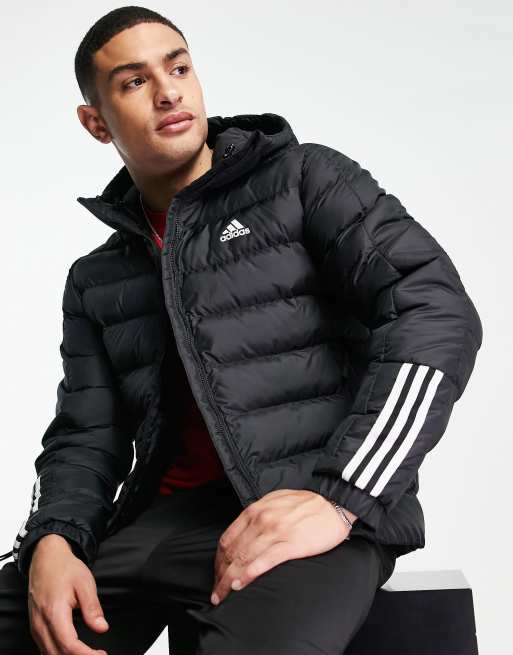 Adidas padded sale jacket black