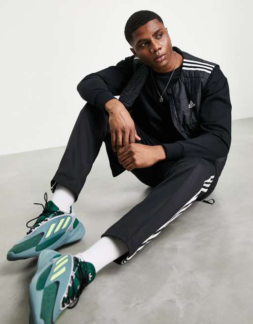 adidas - Outdoor - Sort dynevest med tre striber, 4 af 4