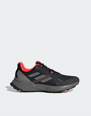 adidas Outdoor Terrex Soulstride R.Rdy trainers in black and grey