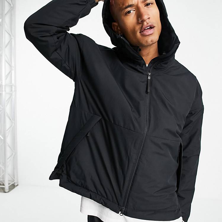 adidas Outdoor urban insulated jacket in black | ASOS