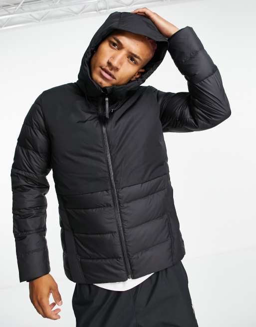 adidas Outdoor urban jacket in black