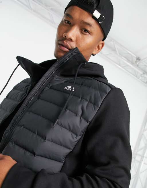 Adidas varilite discount hybrid hooded jacket