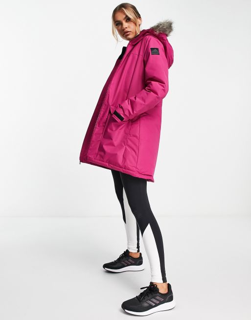 Adidas women's xploric outlet parka