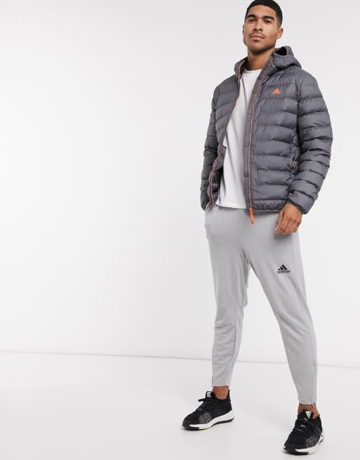 Adidas store grey coat