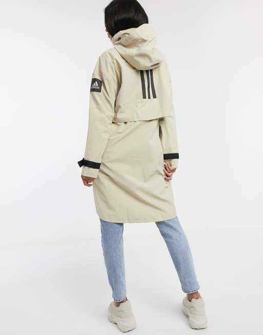 adidas Outdoors My Shelter Veste longue Taupe