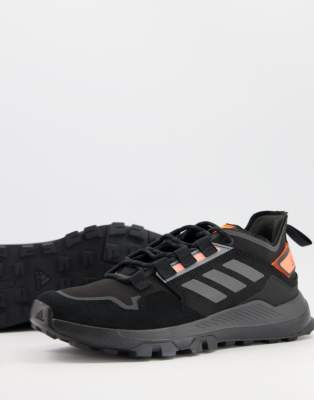 adidas terrex black orange