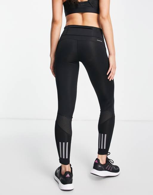 adidas own the run leggings in black