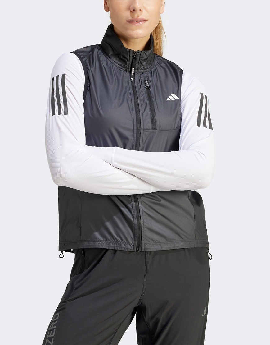 Adidas Own the Run Vest in black