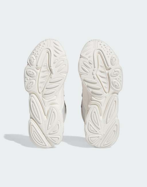 adidas Ozweego trainers in grey, 3 of 4