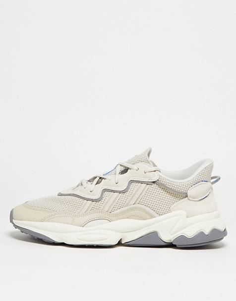 adidas Ozweego trainers in off white and grey