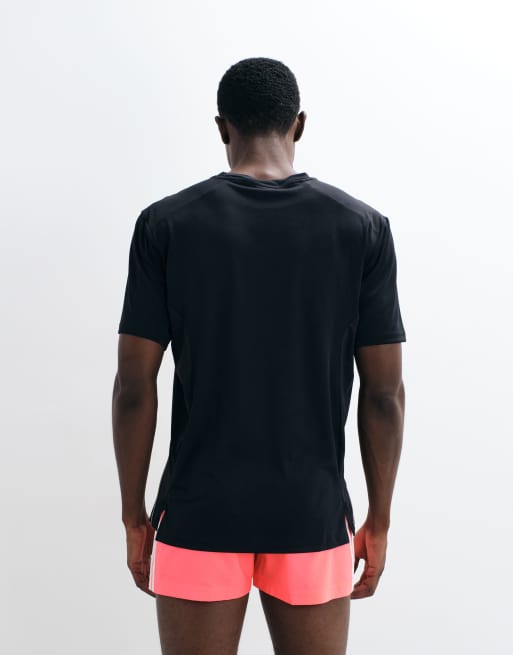adidas pantaloncini da bagno da training 3 in con tre strisce rosa, 4 di 5