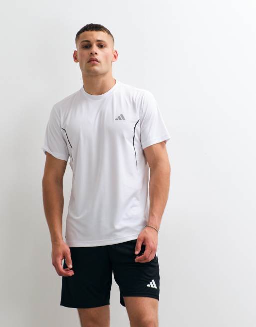 adidas pantaloncini da calcio Tiro con tre strisce neri, 5 di 5