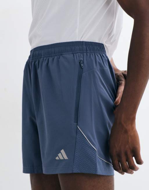 adidas pantaloncini tecnici da training navy, 2 di 5