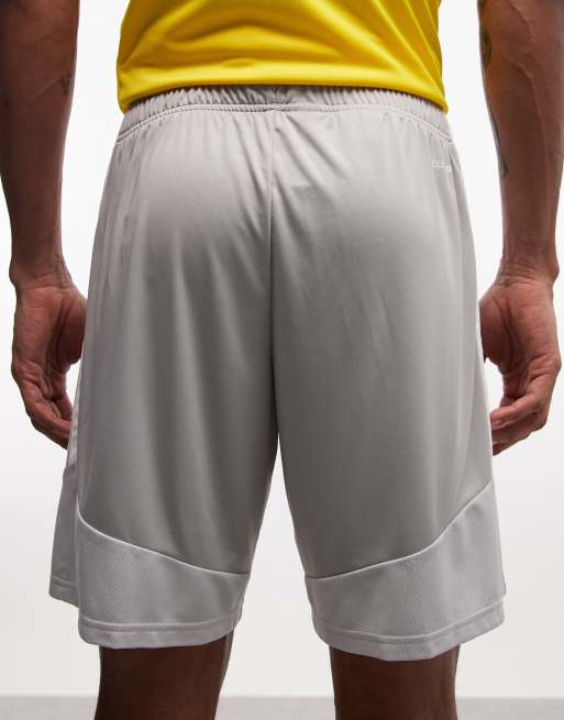 adidas pantalones cortos de fútbol en gris, 4 de 5