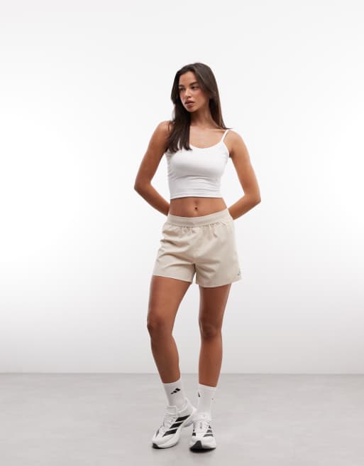 adidas - pantalones cortos Running Essentials en piedra, 2 de 5