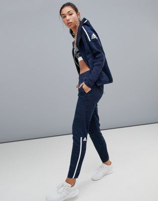 adidas Parley Zne Sweatpants In Navy | ASOS