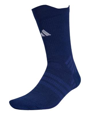 adidas Performance - 1 -Pack gepolsterte Tennis-Crew-Socken in Dunkelblau / Weiß
