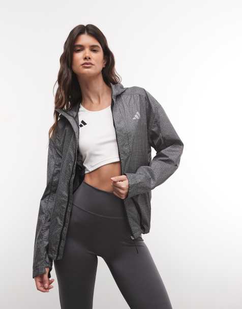 adidas Performance 365 jacket in reflective silver - view 1