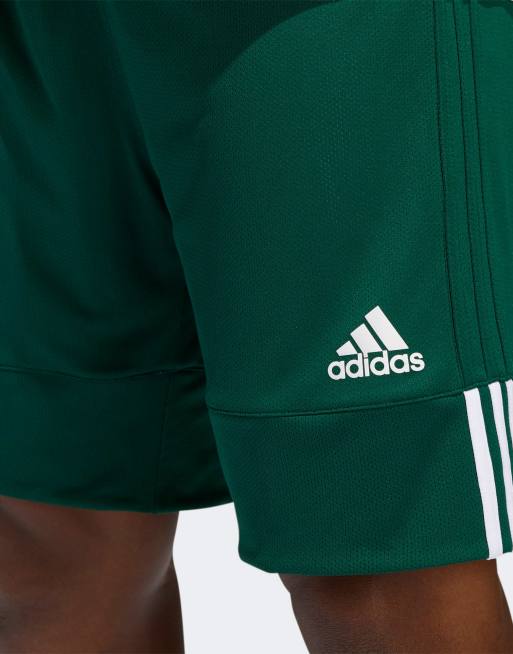 adidas performance - 3G Speed - Grønne og vendbare shorts, 3 af 4