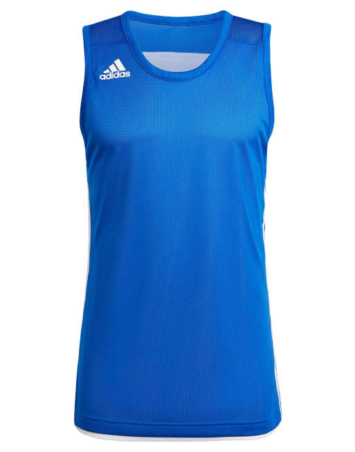 adidas performance - 3G Speed - Omkeerbaar shirt in college-blauw met wit, 2 van 4