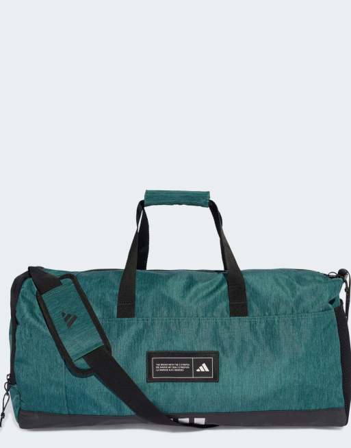 adidas Performance – 4ATHLTS – Mittelgroße Reisetasche in Preloved-Petrol/Aurora Ivy/Wollweiß, 3 von 3