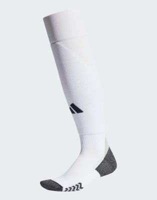 adidas Performance - Adi 24 aeroready - Fußball-Kniestrümpfe in Weiß/Grey Two/Schwarz
