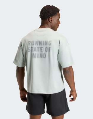 adidas performance - Adi365 Cheering - T-Shirt in Wonder Sage-Grün