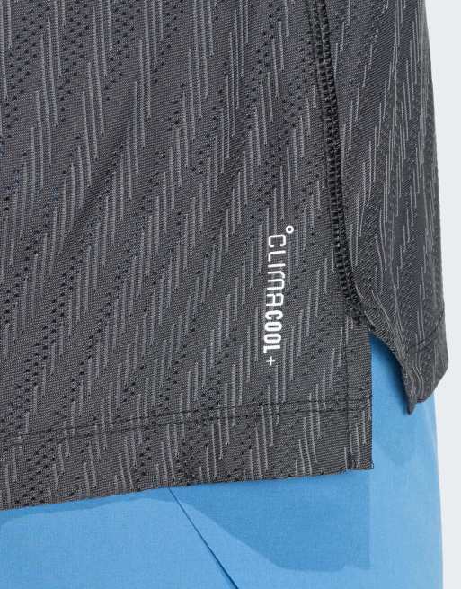 adidas Performance – Adi365 – Climacool+ Engineered – Svart linne i funktionsmaterial, 2 av 4
