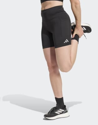 adidas Performance - Adi365 Climacool - Kurze Lauf-Leggings in Schwarz