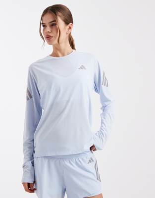 adidas Performance - Adi365 Climacool - Langarmshirt in Crystal Sky-Blau