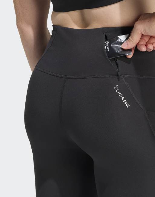 adidas Performance - Adi365 - Climacool - Lange hardlooplegging met 3-Stripes in zwart, 3 van 4