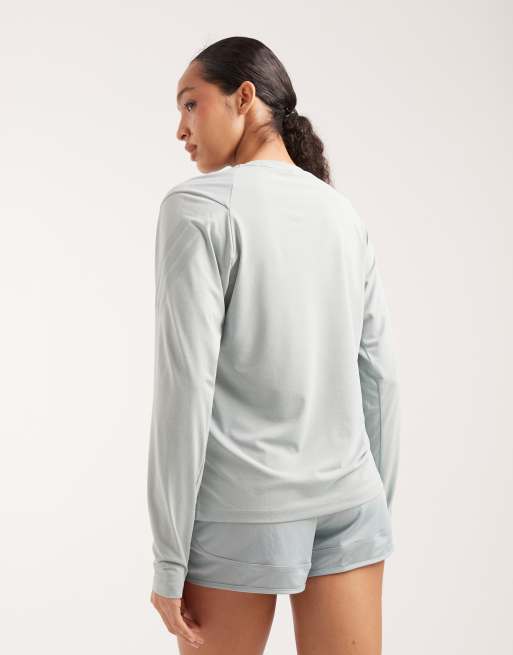 adidas Performance – Adi365 climacool – Salviagrön skjorta med långa ärmar, 3 av 4
