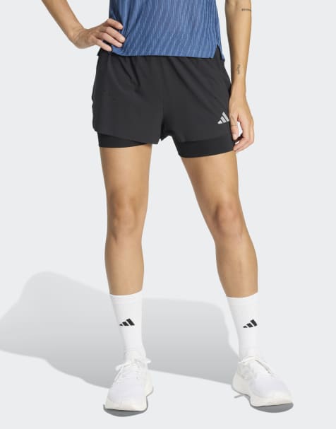adidas performance - Adi365 Climacool+ - Sorte 2-i-1-shorts med 4 lommer - view 1