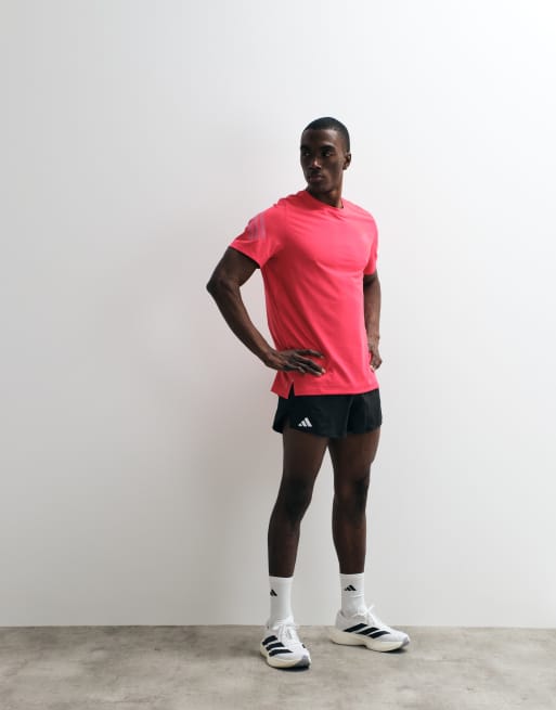 adidas Performance adi365 climacool t-shirt in bright pink, 2 of 5
