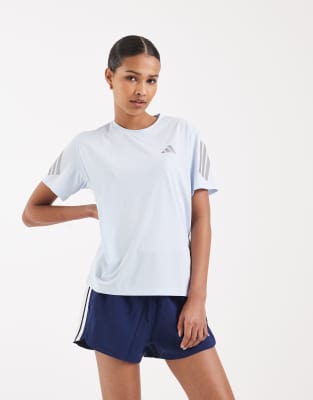 adidas Performance - Adi365 Climacool - T-Shirt in Crystal Sky-Blau