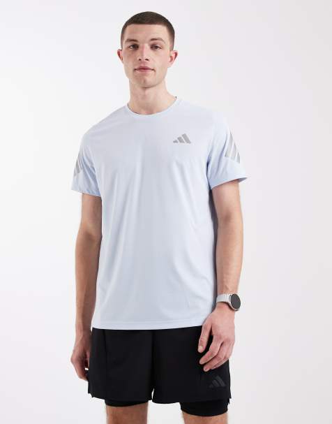 adidas performance Adi365 climacool t-shirt in crystal sky - view 1