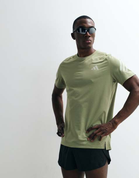 adidas Performance Adi365 climacool T-shirt in verde tenda - view 1