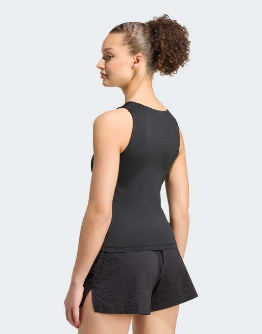 adidas Performance - Adi365 - Débardeur de course avec maintien supplémentaire - Noir, 3 de 4