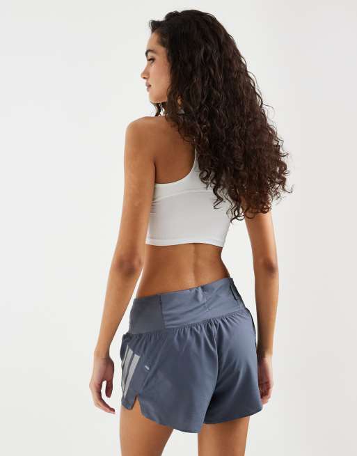 adidas Performance – Adi365 Formotion – Röda och reflekterande silverfärgade shorts, 4 av 5