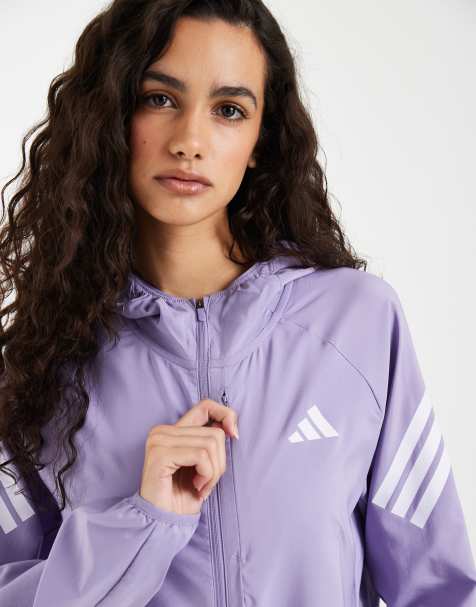 adidas performance - Adi365 - Giacca da corsa lilla magico - view 1