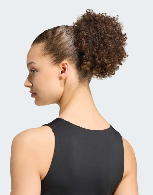 adidas Performance - Adi365 - Hardlooptanktop met extra ondersteuning in zwart, 4 van 4
