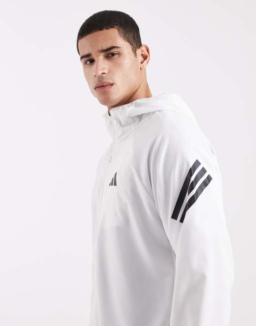 adidas Performance adi365 ikonisk jacka i vit, 5 av 5