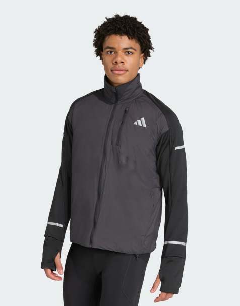 adidas performance Adi365 running climawarm jacket in black - view 1