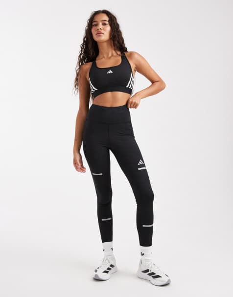 adidas Performance - Adi365 Running Climawarm+ - Sorte leggings - view 1