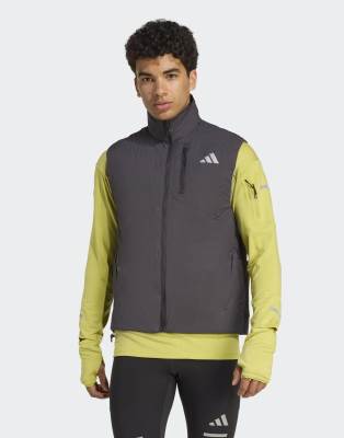 adidas performance Adi365 running climawarm vest in black