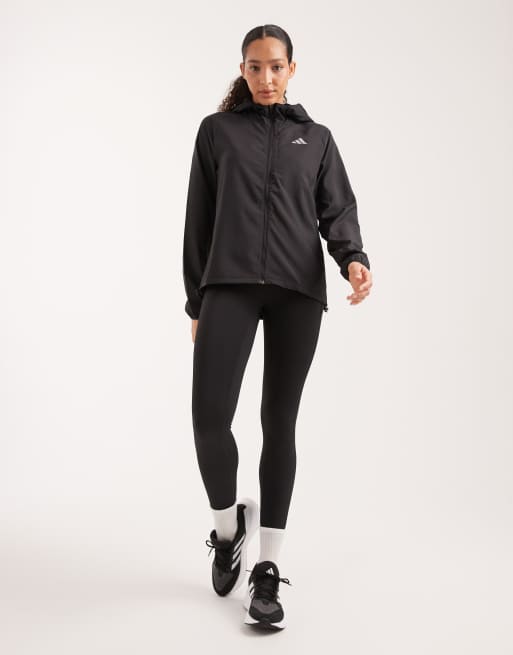 adidas Performance - Adi365 - Running Essentials - Hardloopjack in zwart, 2 van 4