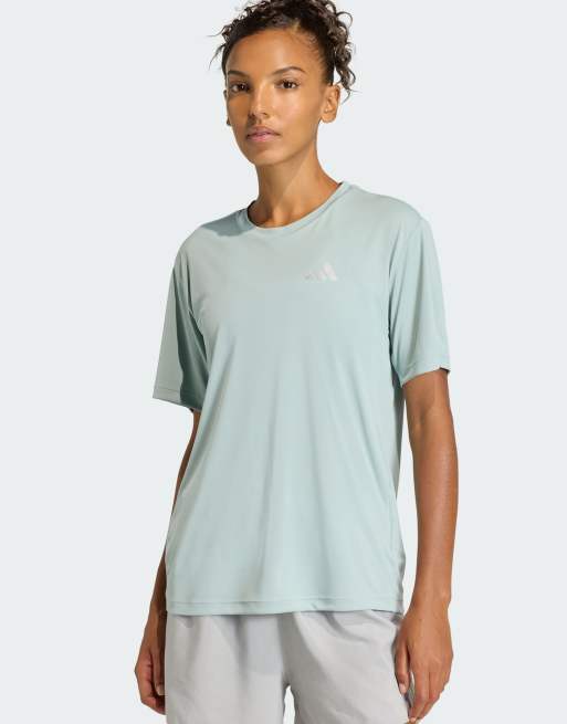adidas performance - Adi365 Running Essentials - T-Shirt color salvia wonder