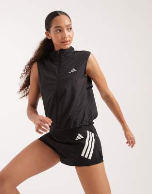 Adi365 - Veste de course sans manches basique - Noir XL